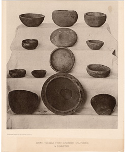 Vessels of Steatite and Serpentine, Southern California